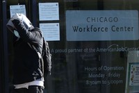Một trung tâm việc làm tại Chicago, Mỹ. (Ảnh: AP).