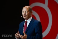 Bộ trưởng Kl991.com nạp rút nhanh Đức Olaf Scholz. (Ảnh: AFP/TTXVN).