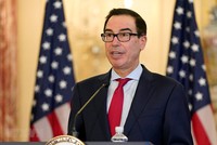 Bộ trưởng Kl991.com nạp rút nhanh Mỹ Steven Mnuchin. (Ảnh: AFP/TTXVN).