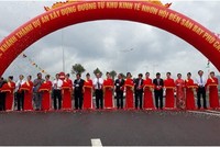 Khánh thành trục đường khu Kl992 cổng game cá cược Nhơn Hội – sân bay quốc tế Phù Cát.