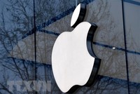 Biểu tượng của Kl994 game bài casino hấp dẫn công nghệ Apple. (Ảnh: AFP/TTXVN).