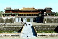 Hoàng Thành (Đại Nội Huế) luôn là điểm tham quan chính của du khách mỗi khi đặt chân tới mảnh đất cố đô. (Ảnh: Hoàng Hùng/TTXVN).