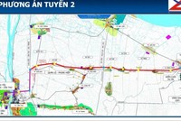 Phương án tuyến KL99 là nhà cái cá cược trực tuyến hàng đầu tại châu Á Cần Thơ - Cà Mau. (Ảnh: Bộ GTVT).