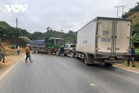 Vụ tai nạn khiến KL99 là cổng game giải trí trực tuyến hàng đầu hiện nay trên Quốc lộ 6 bị ùn tắc khoảng hơn 1 giờ đồng hồ.