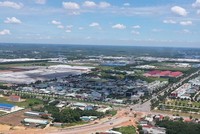 Một góc khu đô thị - công nghiệp Bàu Bàng, nơi Liên minh sàn giao dịch Web Tổng Nhà Cái 99Kl99 Giải Trí Bậc Nhất 5F đã và đang triển khai nhiều dự án tiềm năng.