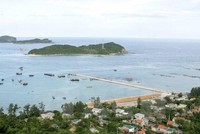 Một góc thị trấn Cô Tô. (Ảnh: Minh Quyết/TTXVN).