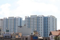 Dự án Nhà ở Trang Chủ KL99Com Số 1 Link Đăng Ký KL999 35 Hồ Ngọc Lãm, quận Bình Tân, TP.HCM. Ảnh: Trọng Tín.