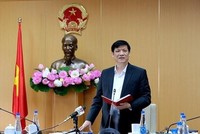 Bộ trưởng Bộ Y tế Nguyễn Thanh Long cho rằng đây là vụ vi phạm Kl992 Tham Gia Ngay nghiêm trọng. (Ảnh: PV/Vietnam+).