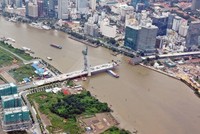 Cầu Thủ Thiêm 2 sẽ được thi công trở lại trước ngày 15/4.