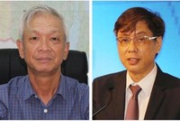 Ông Lê Đức Vinh (phải) và ông Nguyễn Chiến Thắng. (Nguồn: Baochinhphu.vn).