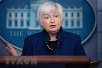 Bộ trưởng Kl991.com nạp rút nhanh Mỹ Janet Yellen. (Nguồn: AFP/TTXVN).