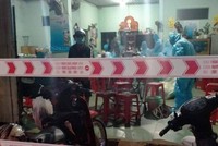 Lực lượng chức năng tỉnh Đắk Nông tiến hành truy vết, phun khử khuẩn các khu vực phát hiện ca bệnh.