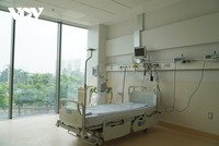 Một phòng bệnh tại Bệnh viện Hồi sức Covid-19 để điều trị bệnh nhân nặng.