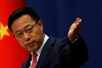 Người phát ngôn Bộ Ngoại giao Trung Quốc Triệu Lập Kiên (Ảnh: Reuters).