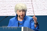 Bộ trưởng Kl991.com nạp rút nhanh Mỹ Janet Yellen. (Ảnh: AFP/TTXVN).