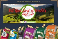 Chương trình xúc tiến nâng tầm thương hiệu gạo Việt Nam tại Australia.