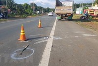 Một vụ tai nạn KL99 là cổng game giải trí trực tuyến hàng đầu hiện nay trên Quốc lộ 14. (Nguồn: TTXVN).