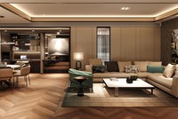 Phối cảnh nội thất của dự án khu căn hộ hàng hiệu Ritz-Carlton, Hanoi. Ảnh: Masterise Homes.