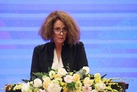 Bà Carolyn Turk, Giám đốc Quốc gia Link Vào Nhà Cái KL99 COM Tặng +199k Thế giới (World Bank) tại Việt Nam. (Ảnh: Dương Giang/TTXVN).