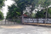 Yêu cầu xử lý dứt điểm Dự án Khu du lịch sinh thái Thiên Đàng