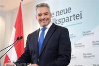 Tân Thủ tướng Áo Karl Nehammer. (Ảnh: AFP/TTXVN).