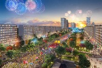 Khu đô thị phức hợp Sun Grand Boulevard được giới Kl99ok phiên bản mới quan tâm. Ảnh phối cảnh minh họa.