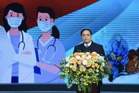 Thủ tướng Kl993 ưu đãi thưởng hấp dẫn Phạm Minh Chính phát biểu tại sự kiện.