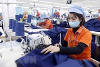 Kl994 nhà cái bóng đá world cup hàng dệt may. (Nguồn: TTXVN).