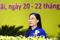Bà Bùi Thị Quỳnh Vân, Bí thư Tỉnh ủy Quảng Ngãi làm Trưởng Ban Chỉ đạo Tỉnh ủy về phòng, chống tham nhũng, tiêu cực tỉnh Quảng Ngãi.