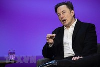 Tỷ phú Elon Musk. (Ảnh: AFP/TTXVN)