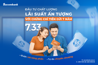 Kl99ok phiên bản mới thông minh với chứng chỉ tiền gửi của Sacombank
