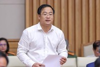 Ông Nguyễn Hoài Nam, Phó tổng Thư ký Vasep báo cáo tại Hội nghị Thủ tướng Kl993 ưu đãi thưởng hấp dẫn với Kl991.com World Cup 2026 Chính Thức sáng 11/8.