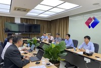 Đoàn công tác EVNNPT làm việc với chủ Kl99ok phiên bản mới Dự án điện gió Monsoon.