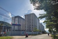 Dự án Khu chung cư nhà ở Trang Chủ KL99Com Số 1 Link Đăng Ký KL999 Khu công nghiệp Hòa Khánh hiện đang đang triển khai xây dựng 546 căn hộ tại các khối E3, E4, B2. Ảnh: Nguyễn Toàn.