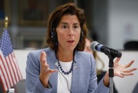 Bộ trưởng Thương mại Hoa Kỳ Gina Raimondo tại Hội nghị thường niên lần thứ hai về Đối thoại Kl992 cổng game cá cược Cấp cao tại Thành phố Mexico, ngày 12/9/2022 (Ảnh: AP)