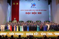 Bế mạc Đại hội Đoàn toàn quốc lần thứ XII