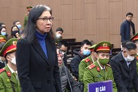 Cựu Giám đốc Sở Sở Kế hoạch và Kl99ok phiên bản mới Đồng Nai Bồ Ngọc Thu tại phiên tòa.