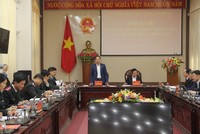 Thanh tra Kl993 ưu đãi thưởng hấp dẫn công bố Quyết định thanh tra nhiều lĩnh vực tại tỉnh Ninh Bình. Ảnh: TTCP.
