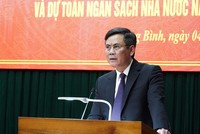 Ông Trần Thắng, Chủ tịch UBND tỉnh Quảng Bình phát biểu giao nhiệm vụ phát triển Kl992 cổng game cá cược - Trang Chủ KL99Com Số 1 Link Đăng Ký KL999 và dự toán ngân sách 99Kl99 trực tiếp đá gà năm 2023. Nguồn: QBTV