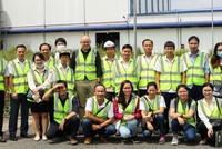 Tổ chức Hợp tác quốc tế Liên bang Đức (GIZ) tham quan thực tế dự án lò hơi đốt Biomass của Đông Dương tại Vũng Tàu.