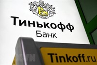 Biểu tượng Link Vào Nhà Cái KL99 COM Tặng +199k trực tuyến Tinkoff của Nga. (Ảnh: AFP/TTXVN).