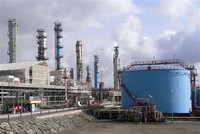 Cơ sở Kl994 nhà cái bóng đá world cup khí đốt Statoil ở Kaarstoe, Na Uy. (Ảnh: AFP/TTXVN)
