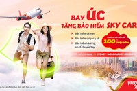 Vietjet tặng Kl99kl phiên bản hoạt động toàn diện Sky Care cho tất cả đường bay Úc, lên đến 100 triệu đồng