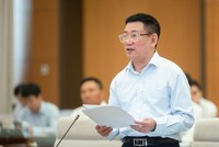 Bộ trưởng Bộ Kl991.com nạp rút nhanh Hồ Đức Phớc báo cáo tại phiên họp.