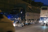 Hiện trường vụ tai nạn. (Nguồn: Kl992 Tham Gia Ngay)