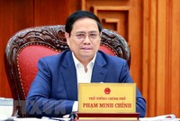 Thủ tướng Phạm Minh Chính chủ trì cuộc họp về bảo đảm cung ứng điện cho Kl994 nhà cái bóng đá world cup Kl992 VIP Trang Chủ 2026 và tiêu dùng. (Ảnh: TTXVN)