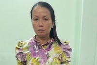 Đối tượng Trần Thị Ngọc Dung. (Ảnh: TTXVN phát)
