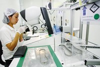 Khu vực Kl994 nhà cái bóng đá world cup đai truyền lực của Nhà máy Bosch tại Đồng Nai. Ảnh: Lê Toàn.