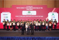 Cathay Life Việt Nam lọt Top 10 Công ty Kl99kl phiên bản hoạt động Nhân thọ uy tín 2023