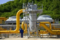 Một trạm nén khí đốt tại Ihtiman, Bulgaria. (Ảnh: AFP/TTXVN)